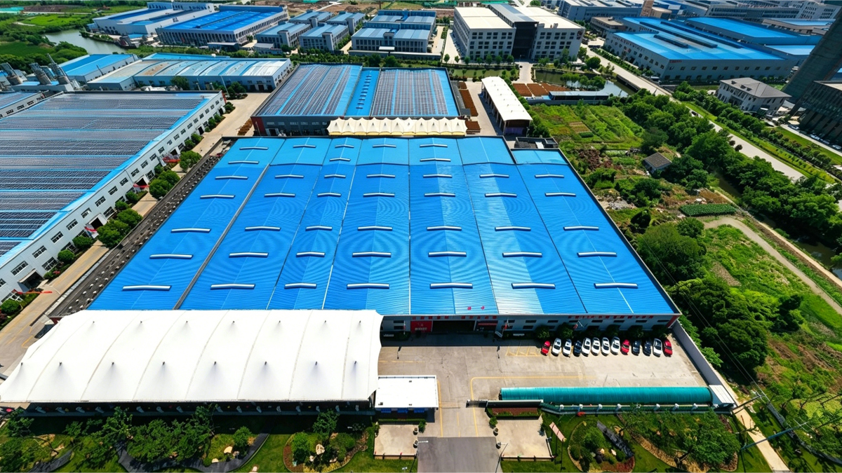 ARTONMO flooring factory aerial view